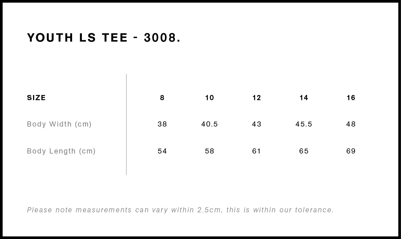 KIDS STAPLE L/S TEE - 3007