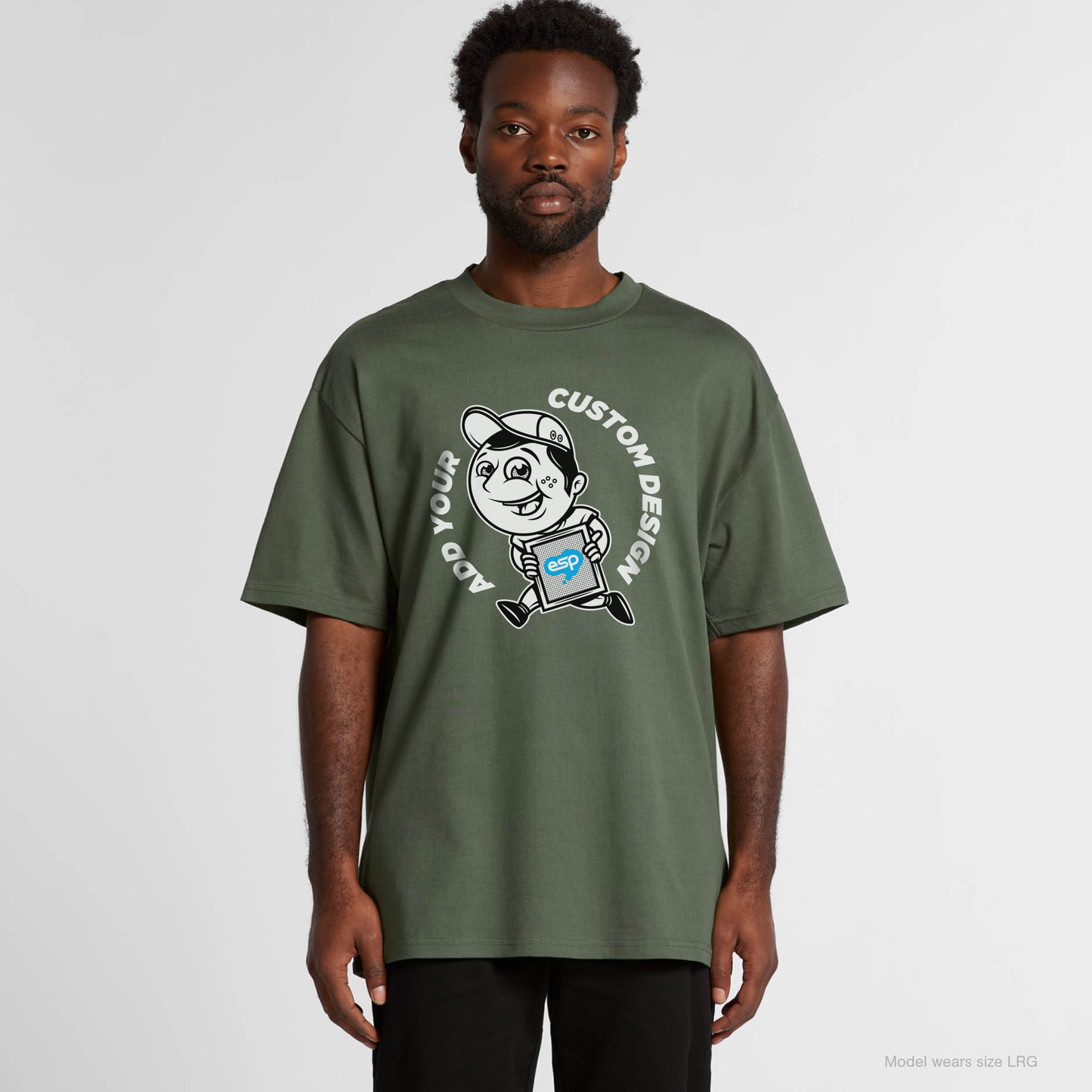 MENS HEAVY TEE - 5080
