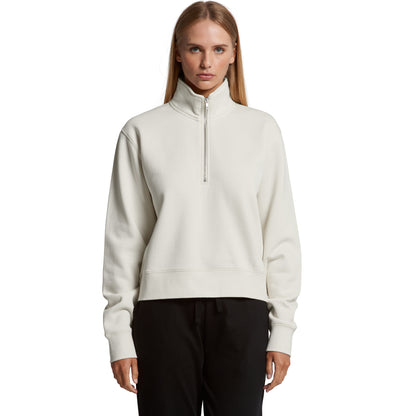 WO's STENCIL HALF ZIP CREW 4125