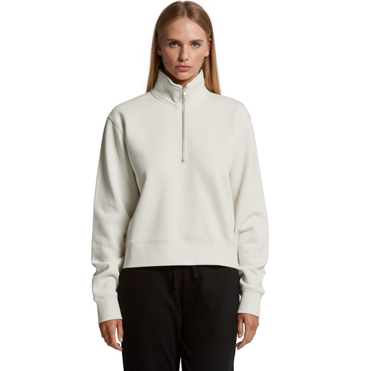 WO's STENCIL HALF ZIP CREW 4125