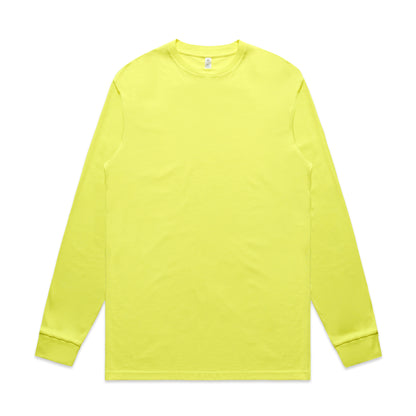 MENS BLOCK SAFETY L/S TEE - 5054F